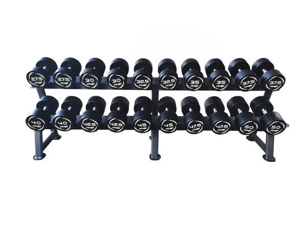 FTX-313.1 Комплект PVC гантелей 27,5-50кг (10пар) со стойкой
